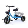 2025/12/1000662145.jpg Baby Kids Tricycle with , Comfortable Seat & Basket-Blue
