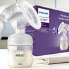 Philips_Avent_Manual_Breast_Pump (5) (1) Philips Avent Manual Breast Milk Pump – Comfortable & Portable
