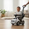 car (5) Kids Push Ride-On Car with Parent Handle | Toddler Ride-On Toy Car with Safety Guard