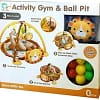 51gXcgBtieS._AC_UF1000,1000_QL80_FMwebp_ Baby Activity Gym & Ball Pit – Grow-With-Me Play Mat (0+ Months)