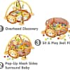 61w2glqPQ7S._AC_UF1000,1000_QL80_FMwebp_ Baby Activity Gym & Ball Pit – Grow-With-Me Play Mat (0+ Months)