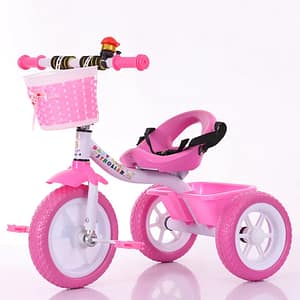 2025/12/1000180411.png Kids Tricycle with Seat & Storage Basket – Blue | Toddler Pedal Bike