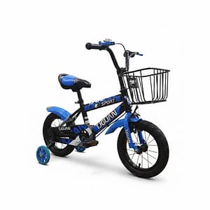 2025/12/1000662309.jpg TIGUAN 12 Inch Kids Bicycle with Basket & Training Wheels – Blue TJG Sport 2-5 Years