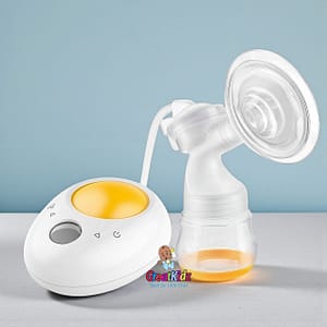 High-Efficiency Electric Breast Pump – Quiet, Rechargeable Milk Pump with Night Light, 3 Modes & 9 Suction Levels