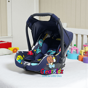 Portable Newborn Travel Car Seat with Canopy & Carry Handle