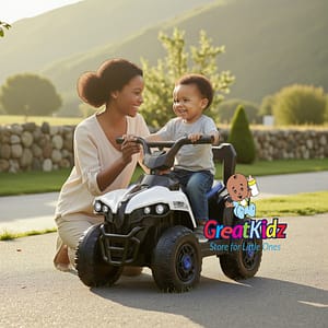 6V Toddler Children Quad – Rechargeable Electric Ride-On ATV Toy Car