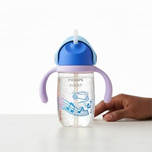 Philips Avent Straw Cup with Handles -Toddler Training Cup