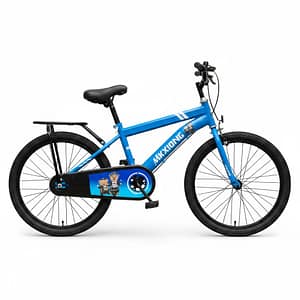 Product Beautifier-e0b91573-99da-46b7-9b2b-d7f7b623e2bb 20 Inch Kids Bicycle with Training Wheels, Front Basket & Rear Carrier