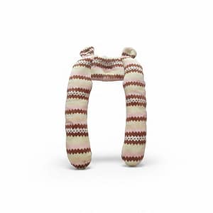 Product Beautifier-528412e5-de8b-43c3-aed2-fa02f2d90e07 Baby Nest Lounger Cushion – Brown- Print Newborn Baby Resting Nest