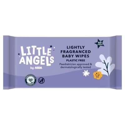 5057172771103_T1 Little Angels Baby Wipes 12 Packs – Lightly Fragranced Gentle Baby Wipes 12x60