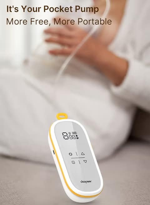 12bcfc57-546a-4716-bd27-19f3c0cf Electric Breast Pump with Digital Display – Rechargeable, Quiet & BPA-Free Breastfeeding Milk Pump