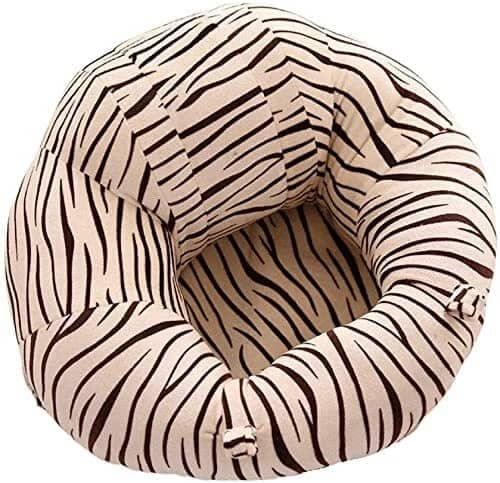 Baby Nest Lounger Cushion – Zebra Print Newborn Baby Resting Nest