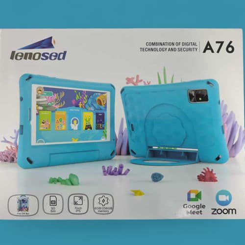 7 Lenosed Kids A76 Educational Tablet with Shockproof Case