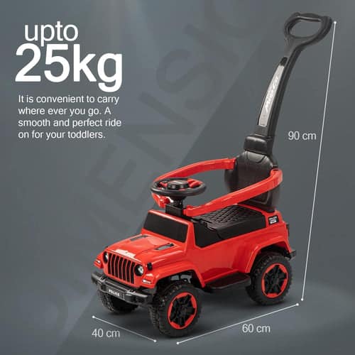 61ryd7EBegL._AC_SL1500_500x Kids Push Car with Parent Handle & Safety Guard – Jeep Ride-On Car with Lights & Steering Wheel | Toddler Push Along Car in 1-4 Years