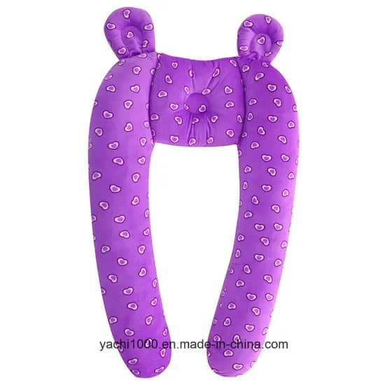 IMG-20260729-WA0011 Baby Nest Lounger Cushion – Purple Print Newborn Baby Resting Nest