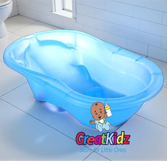 Baby Bath Tub with Newborn Support | Anti-Slip Infant Bathtub