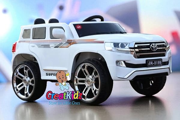 Rechargeable Ride-On Off-Road Car for Kids with Remote & Realistic Design