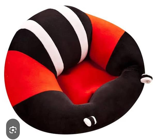 IMG-20260729-WA0010 Baby Nest Lounger Cushion – Red and black Print Newborn Baby Resting Nest