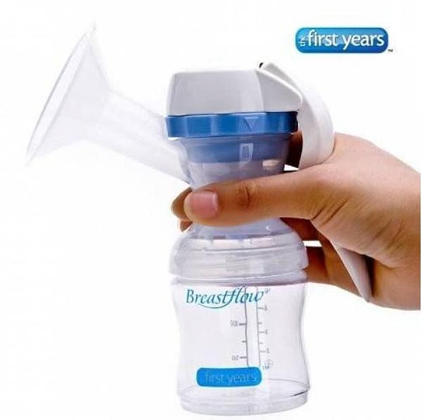 Breastflow Manual Breast Pump 1 Pack – Comfortable Hand Breast Pump for Expressing Milk