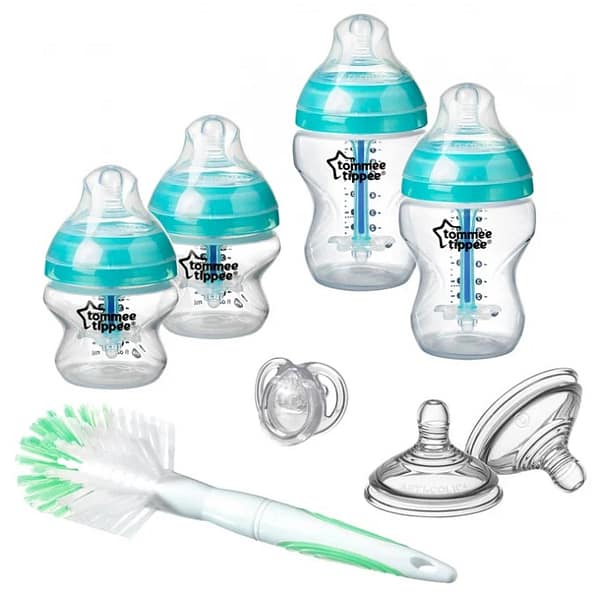 Tommee Tippee Advanced Anti-Colic Feeding Bottle Kit, Starter Set