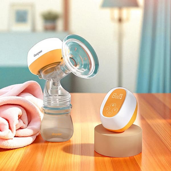 Dopser Electric Breast Pump – Rechargeable Digital Breast Pump with Adjustable Suction, BPA-Free Milk Pump for Breastfeeding Moms