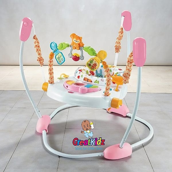 1696608966896 Multi-Color Infant Jumper & Entertainment Bouncer with Toys