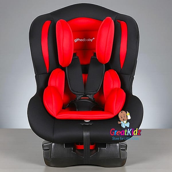 Comfort Plus Toddler Car Seat with Side Impact Protection-Red