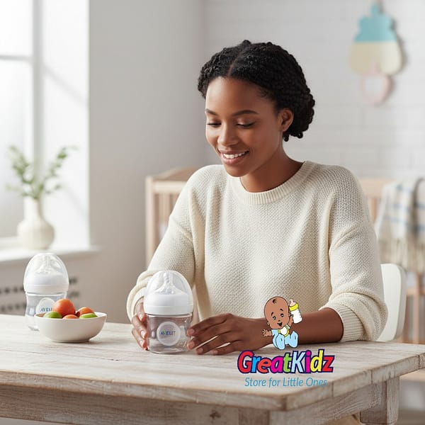 Philips Avent Classic Baby Feeding Bottle – Anti-Colic BPA-Free Newborn Bottle - 125ml -2 Pack