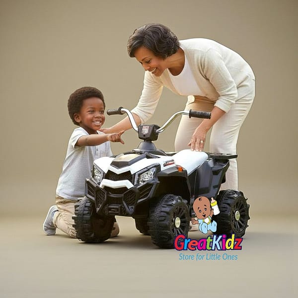 Children Electric Quad 6V – Easy Ride-On ATV with Wide Wheels