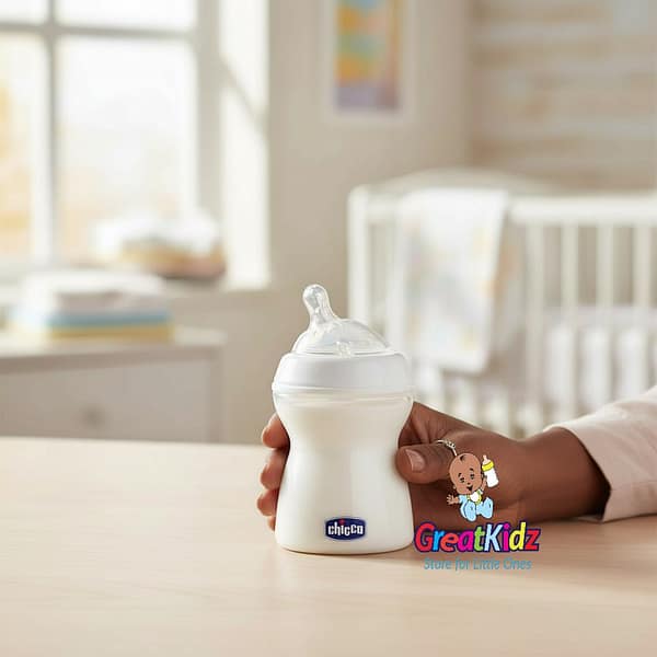 Chicco Natural Feel Baby Bottle – Anti-Colic Silicone Nipple-250ml