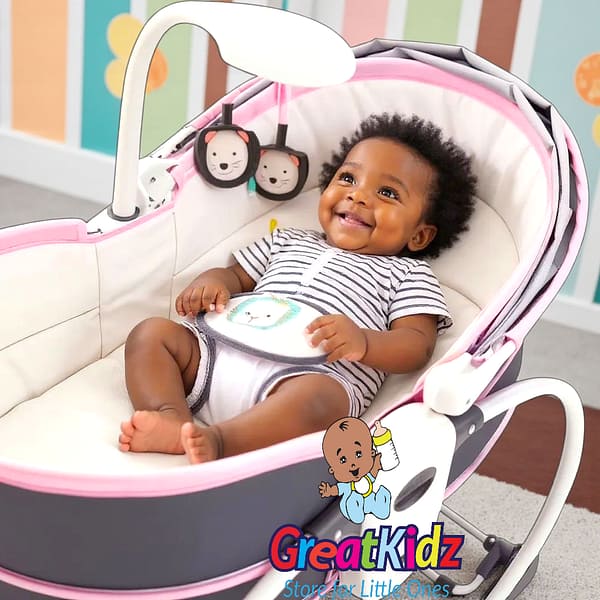 Mastela All-in-One 5-in-1 Baby Bassinet for Newborn Comfort