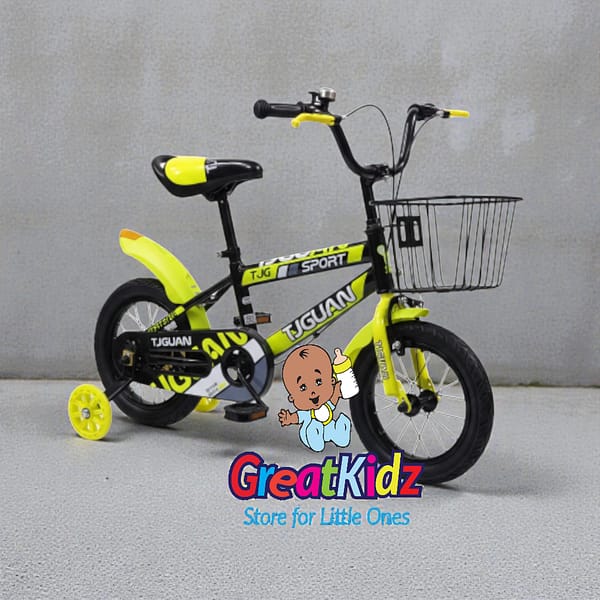 12" Toddler Starter Bicycle with Safety Wheels