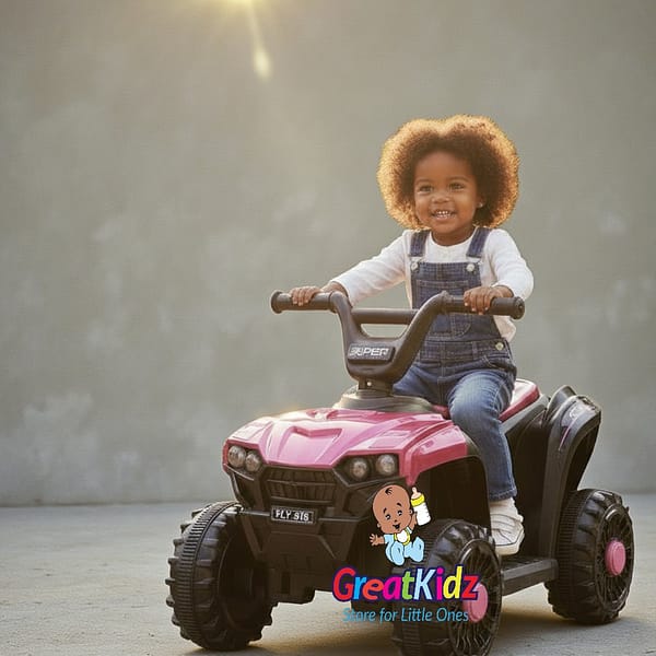 Children’s 6V Ride-On Quad | Beginner Electric ATV for Toddlers