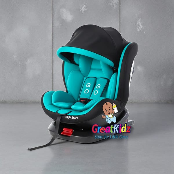 pP (69) Premium Baby & Toddler Car Seat with 5-Point Safety Harness-Green