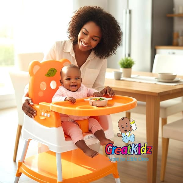 Baby High Chair with Feeding Tray | Toddler Feeding Chair