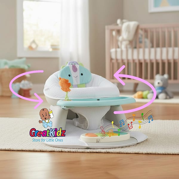 2 In 1 Baby Fitness Booster Seat & Dining Chair