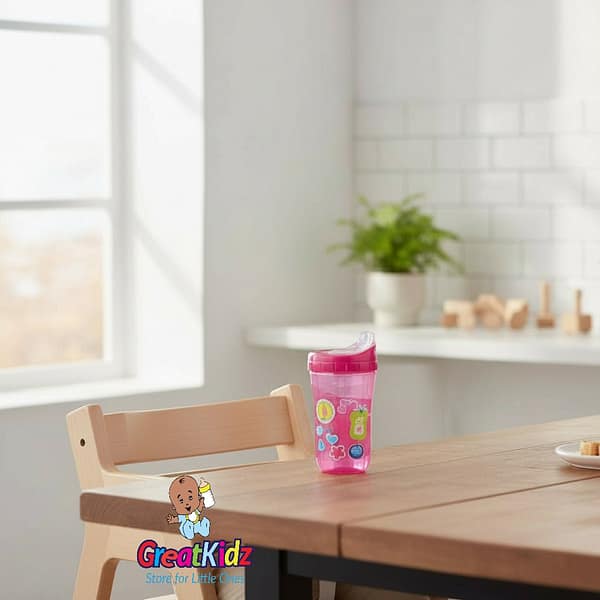 Nuby Thirsty Kids Cool Sipper Cup 18+ Months – Soft Silicone Spout