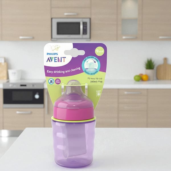 Philips AVENT My Easy Sippy Cup with Soft Spout and Spill-Proof Design