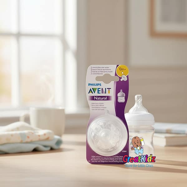 Philips Avent Natural Soother 0m+ for Newborns-2PC