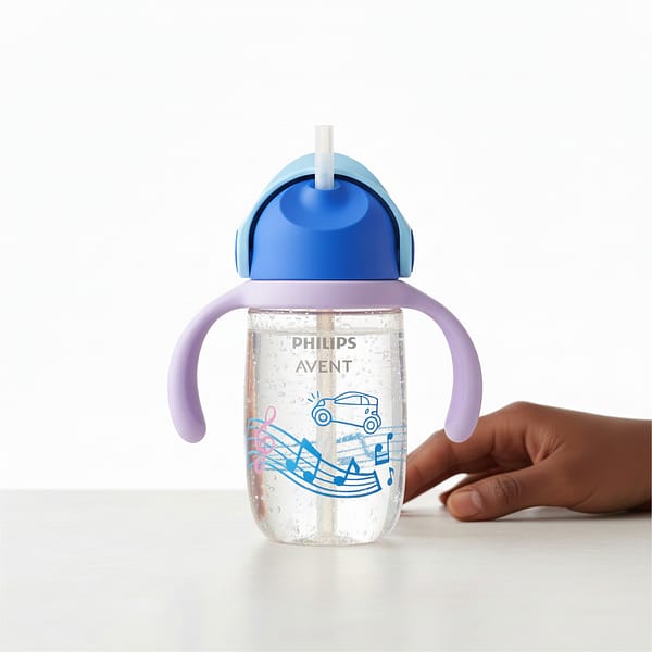 Philips Avent Straw Cup with Handles -Toddler Training Cup