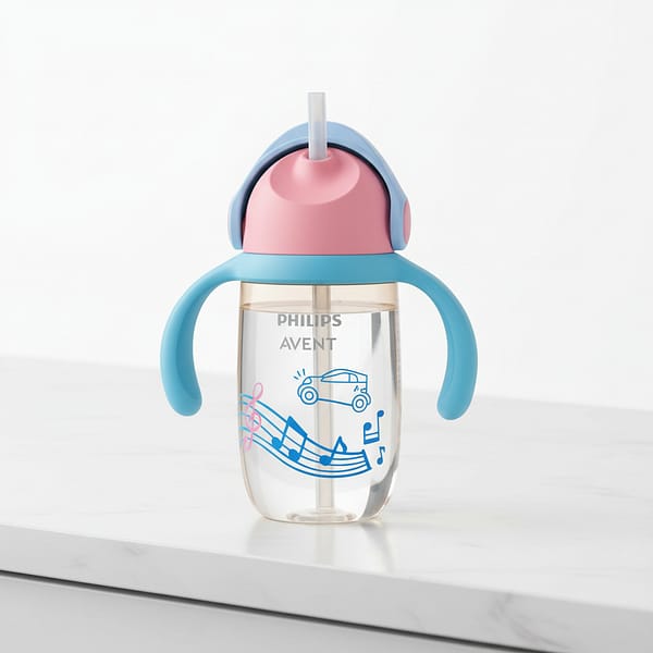Philips Avent Straw Cup with Handles -Toddler Training Cup