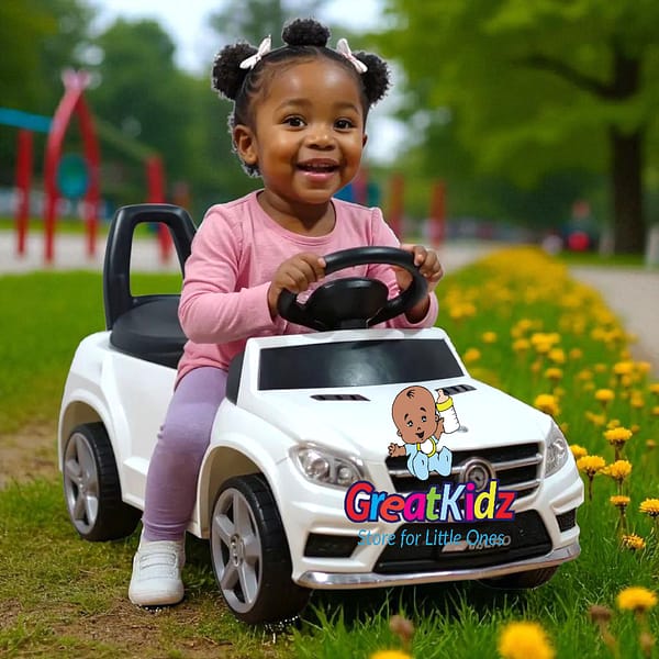 2026/03/1000572004.png Kids Ride-On Car (Foot-to-Floor Toddler Car – Push & Ride Toy) 1-3 Years- White