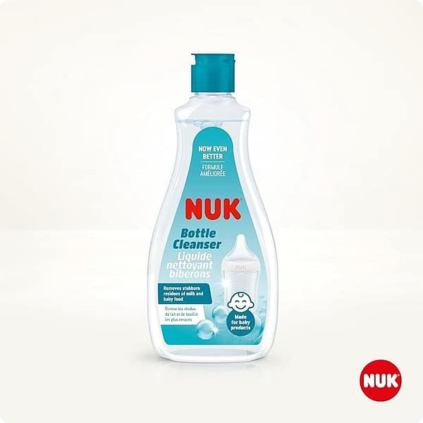 NUK Bottle Cleanser Liquid 500ml – Baby Bottle Cleaning Liquid for Feeding Accessories