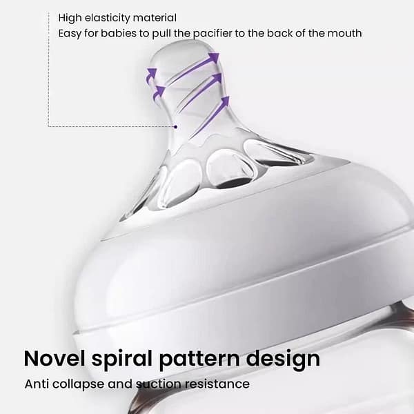s-l1600 (5) Philips Avent Glass Baby Bottles 2 Pack – Natural Response Feeding Bottles 125ml & 240ml