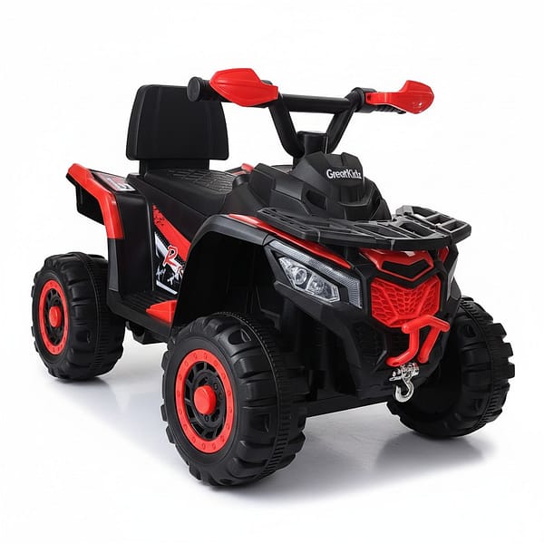 Product Beautifier-a28bf5c9-09e0-4494-a718-a4a8baae192d Kids Push Ride-On ATV Quad Bike with Parent Handle