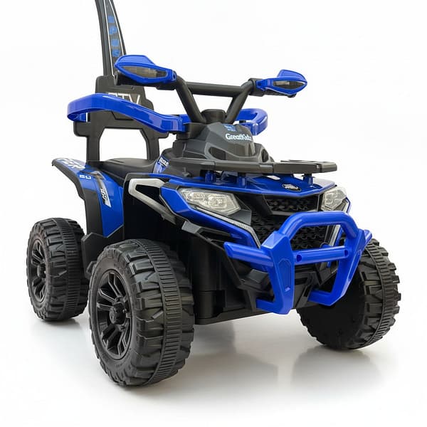 Kids Push Ride-On ATV Quad Bike with Parent Handle