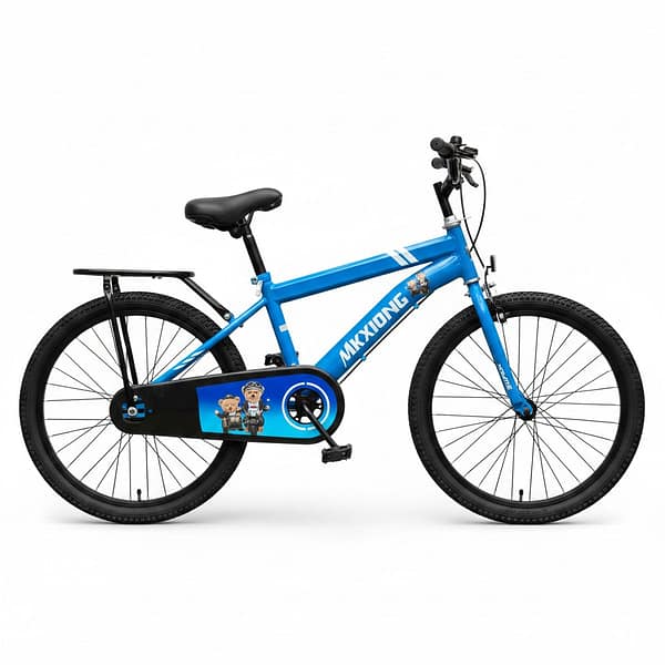 Product Beautifier-e0b91573-99da-46b7-9b2b-d7f7b623e2bb 20 Inch Kids Bicycle with Training Wheels, Front Basket & Rear Carrier