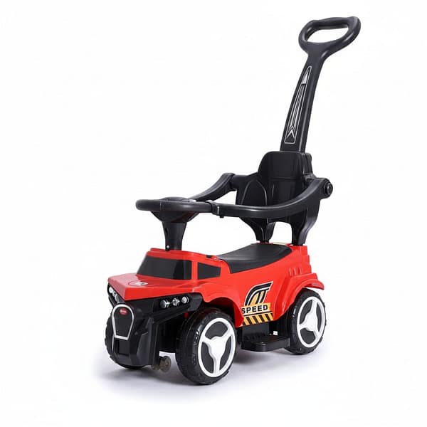 Kids Push Car with Parent Handle Uganda – Premium Ride-On Car for Toddlers with Safety Guard Rail, Footrest & Steering Wheel