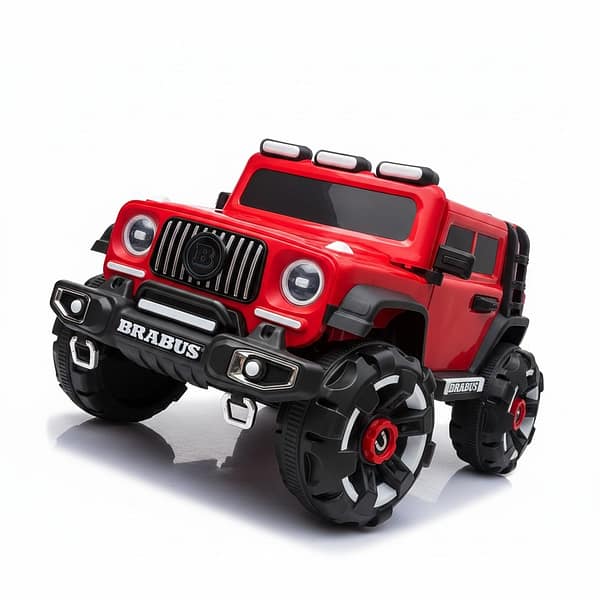IMG-20260822-WA0000 Brabus G63 Style 12V Kids Electric Ride-On Jeep with Remote Control – Red