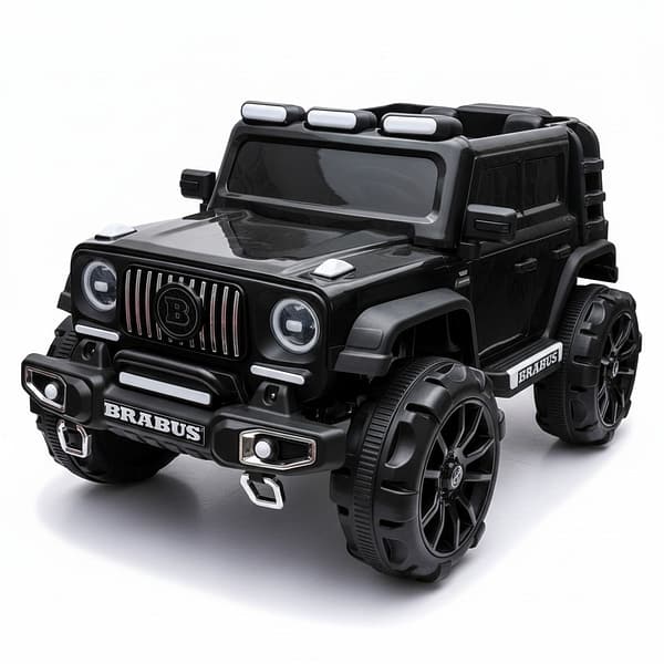 IMG-20260822-WA0001 Brabus G63 Style 12V Kids Electric Ride-On Jeep with Remote Control – Black